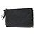 Louis Vuitton Double Zip Pochette Monogram Empreinte Leather Nero - vista 2