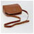 Céline Celine Vintage Circle Logo Leather Small Marrone - vista 7