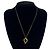 Tiffany & Co Collana Cuore Foglia Vintage Tiffany D'oro - vista 2