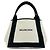 Borsa Balenciaga Cabas Logo Navy Bianco Blu navy