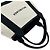 Borsa Balenciaga Cabas Logo Navy Bianco Blu navy - vista 4