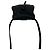 Céline Celine Blazon Triomphe Logo Mini Schultertasche aus Leder Schwarz - Ansicht 4