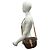 Céline Celine Vintage Macadam Blazon Pattern Triomphe Schultertasche aus Leder Braun - Ansicht 2