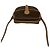 Céline Celine Vintage Macadam Blazon Pattern Triomphe Schultertasche aus Leder Braun - Ansicht 4