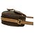 Céline Celine Vintage Macadam Blazon Pattern Triomphe Schultertasche aus Leder Braun - Ansicht 6
