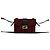 Borsa a tracolla FENDI Marspio Bucket Zucca Nero Rosso