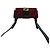 Borsa a tracolla FENDI Marspio Bucket Zucca Nero Rosso - vista 4