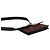 Borsa a tracolla FENDI Marspio Bucket Zucca Nero Rosso - vista 7