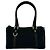 Sac à main en cuir et toile à motif logo GG GUCCI Noir