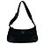Bolsa de ombro Prada em nylon Tessuto e couro com placa de logo triangular Preto