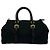 Tote Prada Schultertasche aus Tessuto-Nylon und Leder Schwarz - Ansicht 3