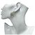 Orecchini a lobo Full Heart Tiffany & Co. Argento - vista 2