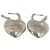 Orecchini a lobo Full Heart Tiffany & Co. Argento - vista 4