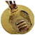 Chanel CC Round Clip-On Metal D'oro - vista 6