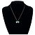 Tiffany & Co Collana Tiffany Vintage Double Heart Tag Argento - vista 2