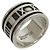 Anello Tiffany & Co. Vintage Atlas Wide Band Argento