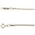 Tiffany & Co Collier Tiffany Vintage 1837 Narrow Bar Argenté - vue 5