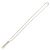 Tiffany & Co Collier Tiffany Vintage 1837 Narrow Bar Argenté - vue 6