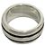 Tiffany & Co Anel Tiffany Vintage Grooved Double Line Prata - vista 5