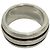 Tiffany & Co Anel Tiffany Vintage Grooved Double Line Prata - vista 6