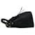Sac à épaule en cuir avec logo ajouré Yves Saint Laurent Noir  - vue 5
