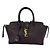 Borsa Saint Laurent Downtown Baby Cabas Marrone