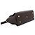 Borsa Saint Laurent Downtown Baby Cabas Marrone - vista 7