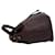 Sac à épaule 2-Way en cuir vintage Yves Saint Laurent Marron  - vue 5