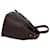 Sac à épaule 2-Way en cuir vintage Yves Saint Laurent Marron  - vue 6