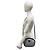 GUCCI Mini Schultertasche/Tasche aus Leder mit Micro GG Logo-Muster Marineblau - Ansicht 2