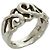 Tiffany & Co Anello Tiffany Vintage Loving Heart Argento