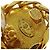 Chanel Vintage CC Round Clip-On Metal with Crystals D'oro - vista 5