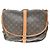 Louis Vuitton Saumur Monogram 35 Brown - view 2