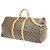 Louis Vuitton Keepall Bandoulière Monogram 60 Marrone