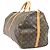 Louis Vuitton Keepall Bandoulière Monogram 60 Marrone - vista 4