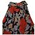 Mono Halter de Seda Diane von Furstenberg DVF para Mujer 4 Rojo Floral Pata Ancha Negro Roja Beige - vista 11