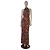 Mono Halter de Seda Diane von Furstenberg DVF para Mujer 4 Rojo Floral Pata Ancha Negro Roja Beige - vista 2
