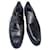 Gucci Schwarze Leder-Schnürschuhe  - Ansicht 1