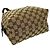 Borsa Gucci in tela GG e pelle Marrone - vista 7
