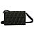 Fendi Vintage Zucca FF Pattern Canvas Leather Shoulder Bag Brown Black - view 3