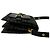 Fendi Vintage Zucca FF Pattern Canvas Leather Shoulder Bag Brown Black - view 6