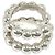 Ring Hermès Anello Hermes Parade Band in Argento 925 - vista 4