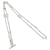 Hermès Hermes Chaine d'Ancre Farandole Necklace Silvery  - view 1