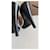 Mules con platform Gucci Monogram Horsebit Marrone Bianco  - vista 8