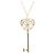 Pendente Tiffany & Co. Enchant Heart Key in oro rosa 18K con diamante - vista 3