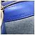Céline CELINE Trio Large Shoulder Bag Leather Blue Gold - vista 12