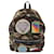 SAINT LAURENT Backpack Canvas Khaki Silver Camouflage - vista 13