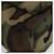 SAINT LAURENT Backpack Canvas Khaki Silver Camouflage - vista 16