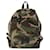 SAINT LAURENT Backpack Canvas Khaki Silver Camouflage - vista 2