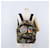 SAINT LAURENT Backpack Canvas Khaki Silver Camouflage - vista 28